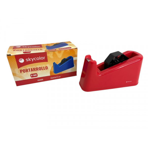 PORTA ROLLO CINTA GRANDE 22X9X12  89041 SKYCOLOR