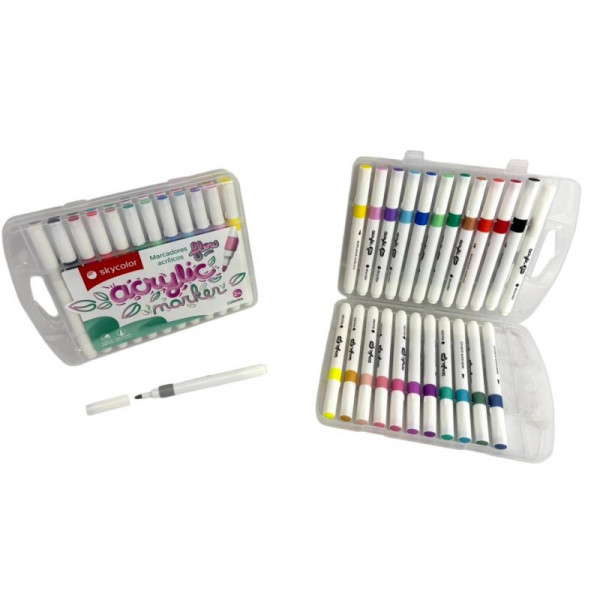 MARCADOR ACRILICO FLOW X24 MAF-2024 SKYCOLOR