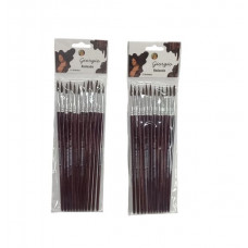 PINCEL X12 Nro4 REDONDO PELO DE PONY 251-4 ASB