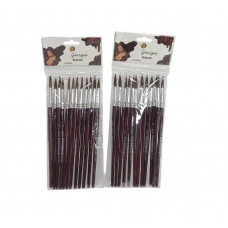 PINCEL X12 Nro9 REDONDO PELO DE PONY 251-9 ASB