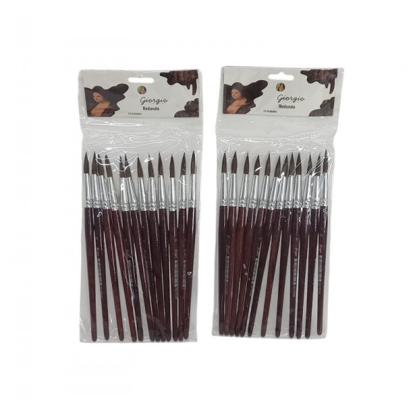 PINCEL X12 Nro11 REDONDO PELO DE PONY 251-11 ASB