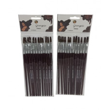 PINCEL X12 Nro7 CHATO PELO DE PONY 351-7 ASB