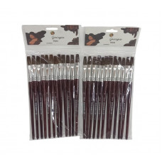 PINCEL X12 Nro12 CHATO PELO DE PONY 351-12 ASB