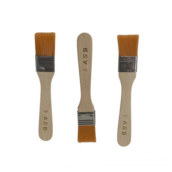 PINCELETA 2,2mm SINTETICA MANGO MADERA 3 ASB