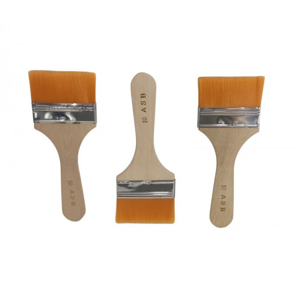 PINCELETA 7,5mm SINTETICA MANGO MADERA 10 ASB