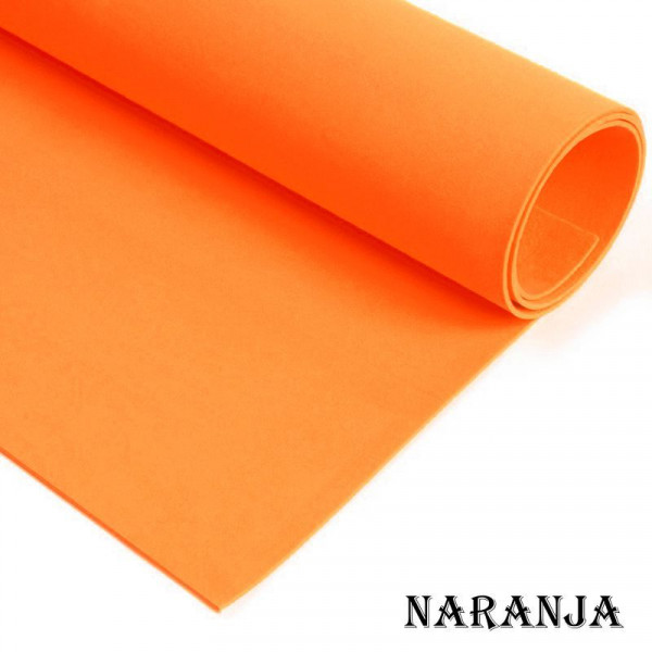 CARTULINA FLUO X10 40X60cm NARANJA