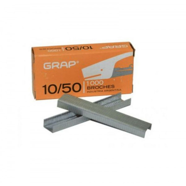 BROCHE 10/50L CAJA X 1000 UNIDADES 559 GRAP