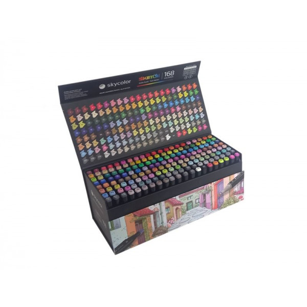 MARCADOR SKETCH X 168 AL ALCOHOL SKY168-168 SKYCOLOR