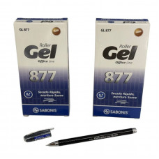 BOLIGRAFO ROLLER GEL AZUL 0.7mm X12 GL877A