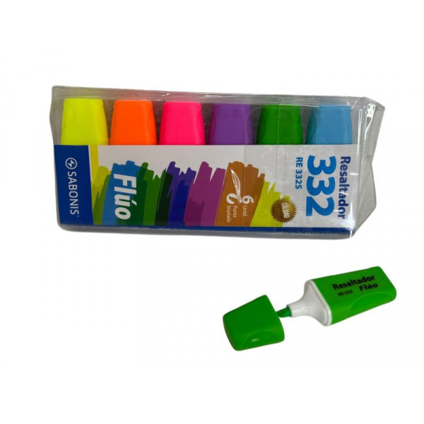 RESALTADOR MINI FLUO X6 P/BISEL 332 SABONIS