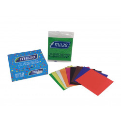 PAPEL GLACE LUSTRE 10X10cm X10hjs SURT 6905 MIL28