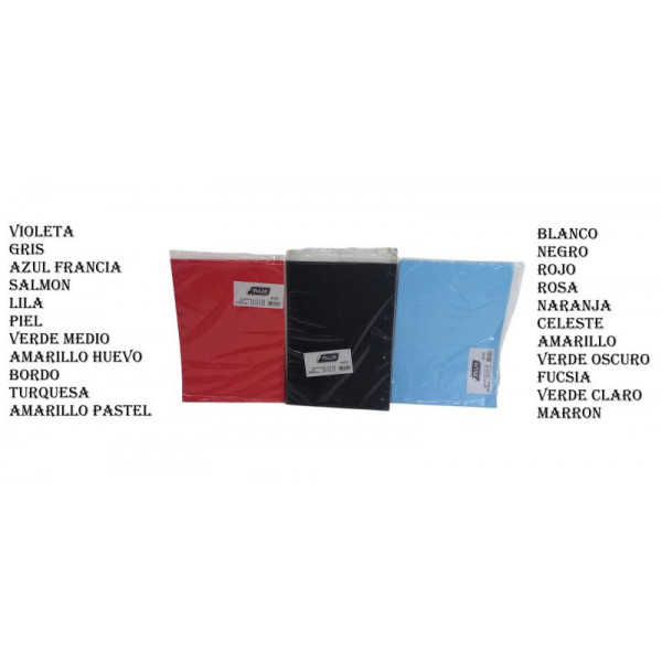 SEPARADOR DE MATERIAS A4 COLOR X25