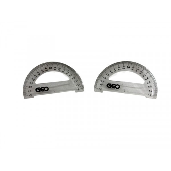 TRANSPORTADOR 180º CRISTAL G1620  GEO