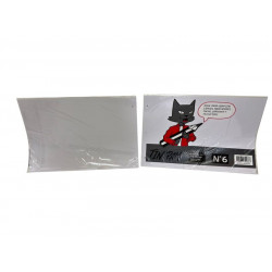 REPUESTO DIBUJO N6 BLANCO X5hjs 130grs (PAQ X10) 0679 NICEN