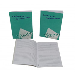 CUADERNO DE CALIFICACIONES 24hjs 20X15cm  56  DISEÑO