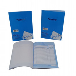 TALONARIO NEUTRO GDE 50 JUEGOS DUPL PAPEL OBRA 20x15cm 296 DISEÑO