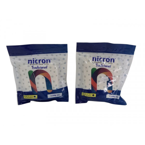 PORCELANA FRIA TRADICINAL 250grs  NICRON