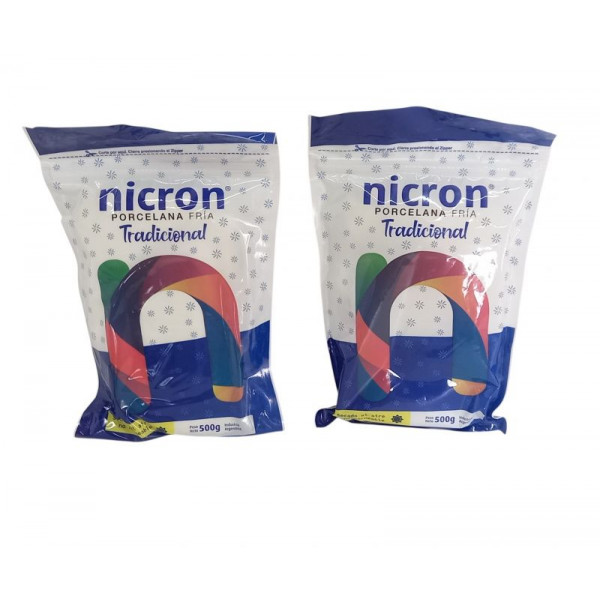 PORCELANA FRIA TRADICIONAL 500grs  NICRON