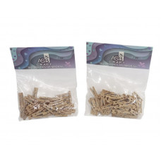 BROCHE MADERA X50 COLOR NATURAL 2.5mm  611/11  ASB