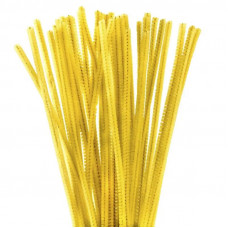 LIMPIAPIPAS OPACO X25uni AMARILLO X30cm  5620   ASB