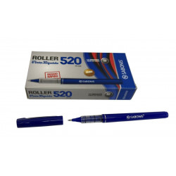 BOLIGRAFO AZUL 0.5mm ROLLER TINTA LIQUIDA X12 520 SABONIS