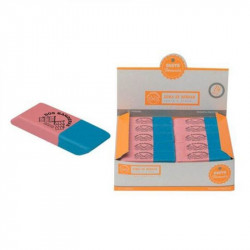 GOMA DE BORRAR LAPIZ/TINTA X40uds  214  DOS BANDERAS