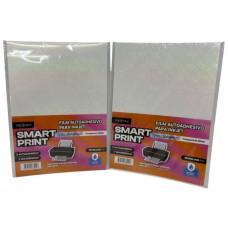 FILM ADHESIVO INKJET A4 X10 TRANSPARENTE GLITTER  16539  REX