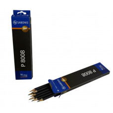 LAPIZ GRAFITO GRADUADO 4H X12 P8008 SABONIS