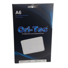 ETIQUETAS AUTOAD A6 BLANCO (3015) 22X16mm CAJA X30  2216 ORI