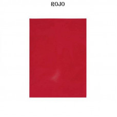 TAPA  A3 ROJO X50 POLIPROPILENO 400mic ESPIRACOR