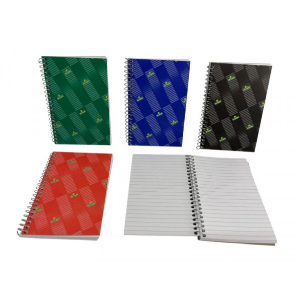 LIBRETA ESPIRALADA 12X17cm 50hjs RAY 5040 NORPAC