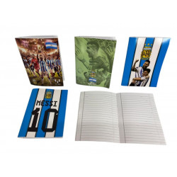 CUADERNO T/FLEX 16X21 48hjs RAY (X8) ARGENTINA HOLA