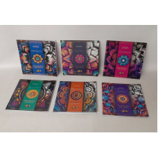 MANDALAS P/PINTAR SURTIDAS 36PAG