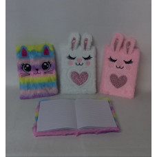 CUADERNO A5 C/PELUCHE GATO NS257297