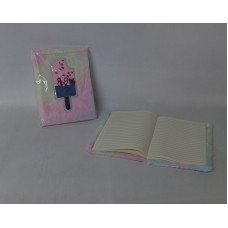 CUADERNO A5 C/PELUCHE HELADO NS257296