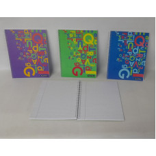 CUADERNO ESPIRAL 21X21 ASAMBLEA 100HJS 70GR CUAD