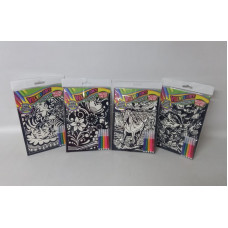 LAMINA DE TELA A5 P/PINTAR +6 MARCADORES