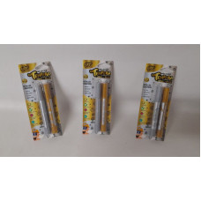 TEMPERA SOLIDA LAPIZ METALIC DORADO/PLATA 6GRS 4101