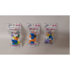POMPONES DE FELPA 20MM X 20U 5016