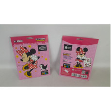 LIBRO PARA PINTAR + 50 STICKERS MINNIE 6082