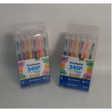 RESALTADOR PASTEL X6 COLORES SURTIDOS RE345FS