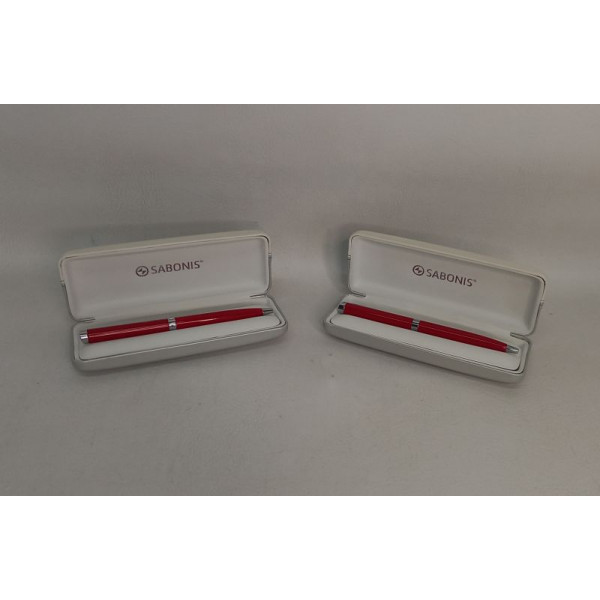 BOLIGRAFO ESTUCHE GOLF ROJO S11-3R