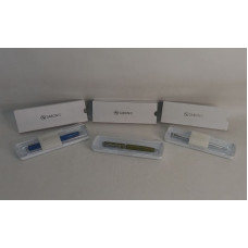 BOLIGRAFO ESTUCHE OFICCE AZUL-VERDE-PLAT U11-1