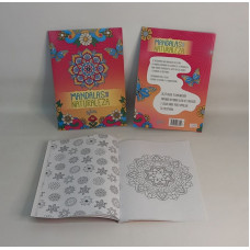 LIBRO MANDALAS Y NATURALEZA PARA COLOREAR X48PAG 28X20CM 1216