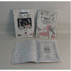 LIBRO TAROT ILUSTRADO PARA COLOREAR X48 PAG 28X20CM 1217