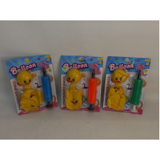 6 GLOBOS CON FORMA + INFLADOR BL 9064
