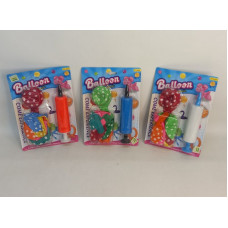 6 GLOBOS LUNARES + INFLADOR BL 9061