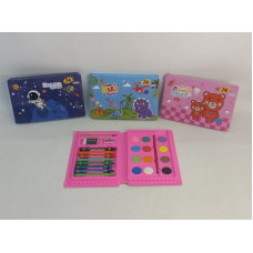 SET PARA PINTAR 24 PZAS 18X12CM BL9210