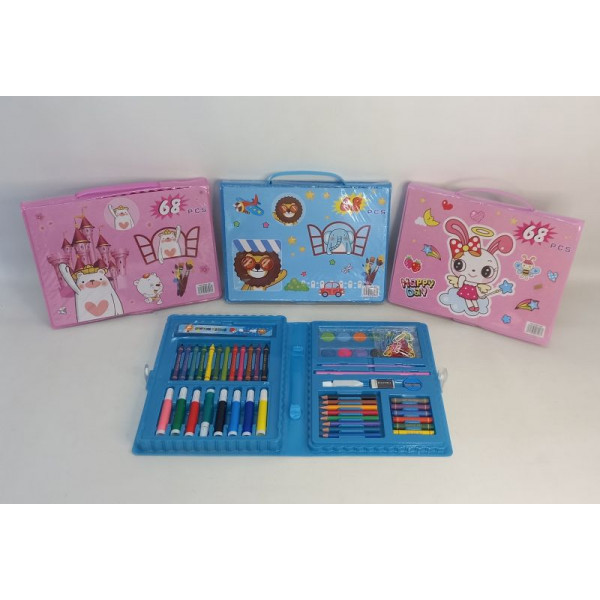 SET PARA PINTAR 68 PZAS 30X20CM BL9213