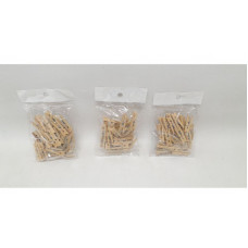MINI BROCHES 30MM X25 NATURAL 1148